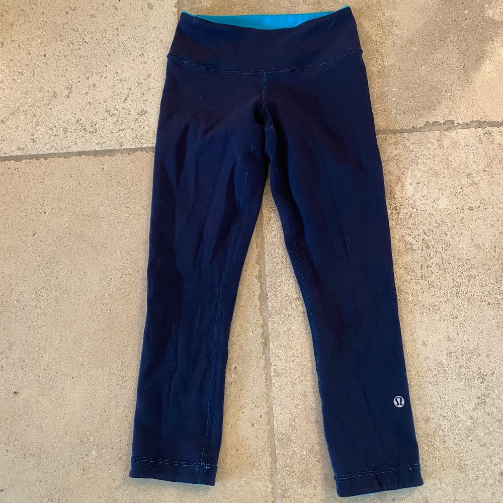 Lululemon Reversible Wunder Under Crop
